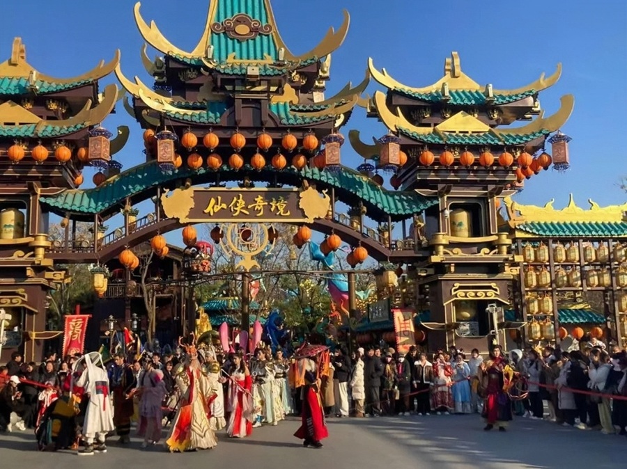 一日江湖梦半生武侠情-开封万岁山一日游